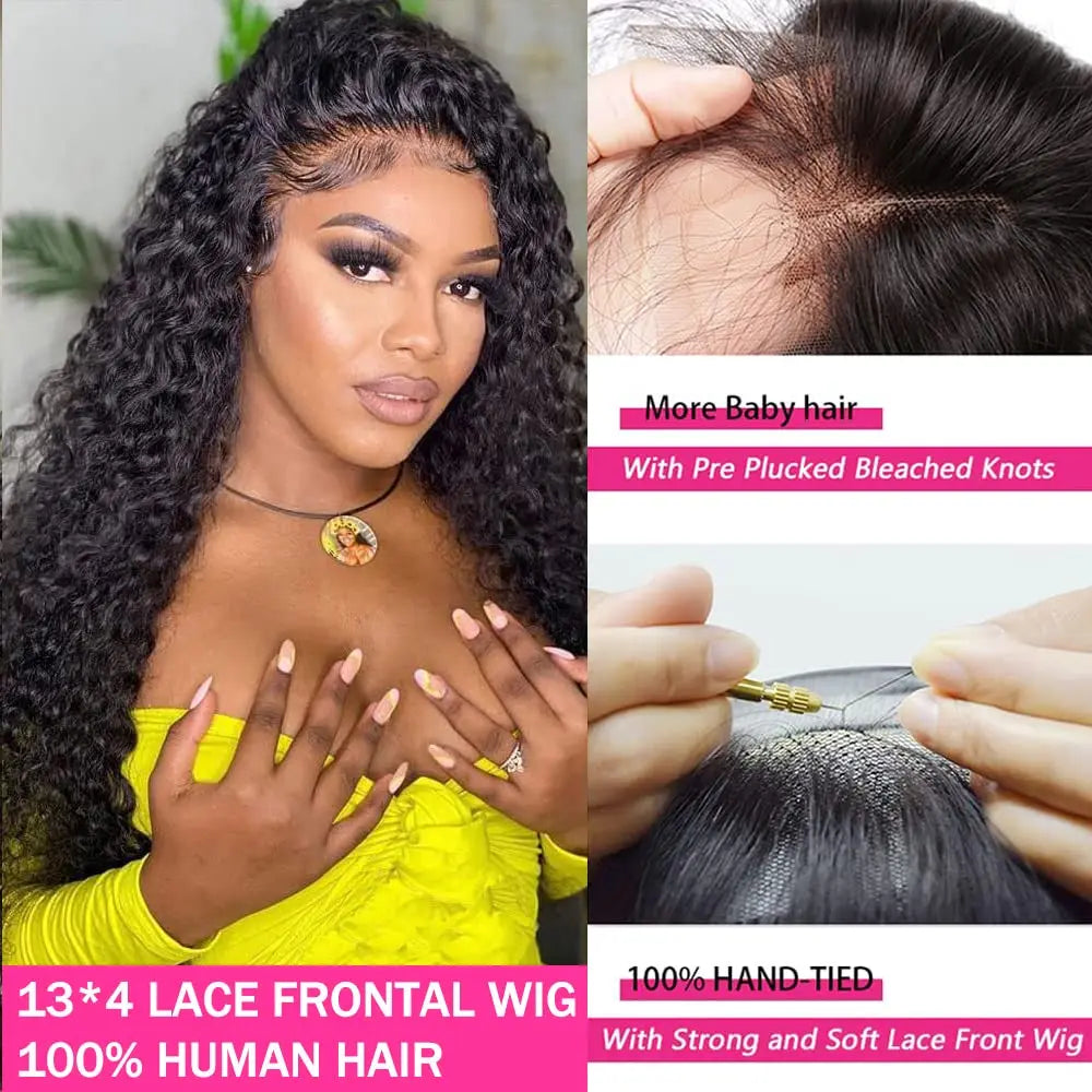 Water Wave HD Lace Wig Vendors Full Front Human Hair Wigs Original Vietnamese Raw Hair Transparent Frontal Lace Wigs Human Hair