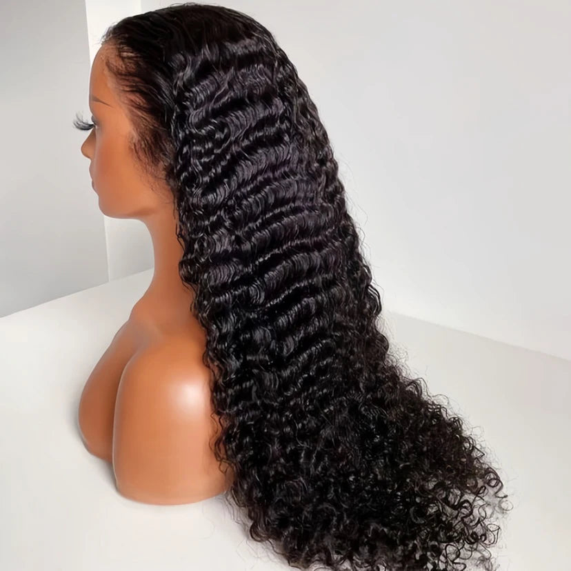 Unprocessed Indian Virgin Cuticle Aligned Human Hair Wigs Body Wave 13x4 Transparent Lace Frontal Natural Color Wigs
