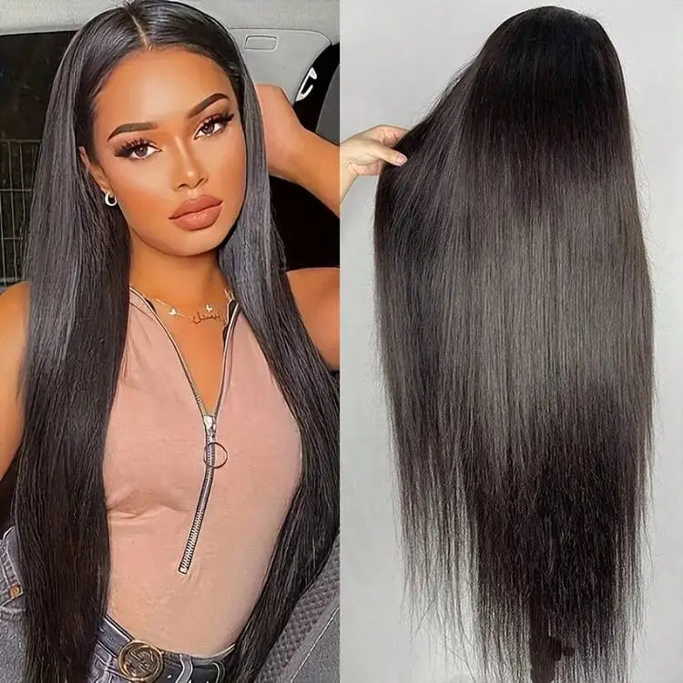 2026 Brazilian Virgin Hair Wigs 180% 13x4 HD Lace Front Burmese Curly Bone Straight Wig Glueless Human Hair Wigs for Black Women