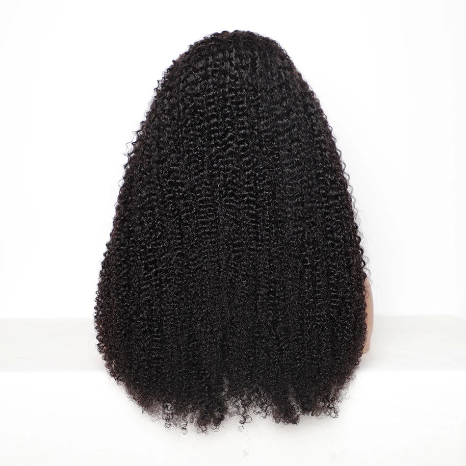 200 Density Cuticle Aligned Hair Hd Lace Front Wig,13x4 Transparent Full Lace Frontal Wigs,Glueless Curly Indian Human Hair Wigs