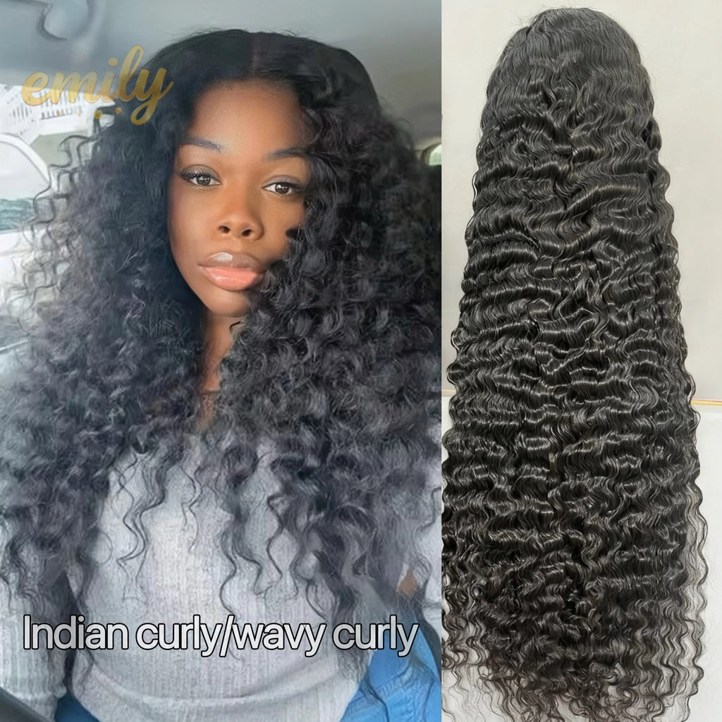180% Density 13X4 HD Lace Front Glueless Wigs Bone Straight Burmese Curly Vietnamese Raw Hair Wigs 100% Natural Human Hair Wigs