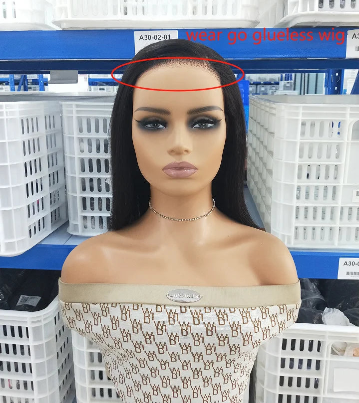 ISEE Hair Wear Go Glueless Wig PrePlucked Ready to Go Straight Wigs for Women 4X4, 6x4 HD Lace Closure Human Hair Wigs on Sale
