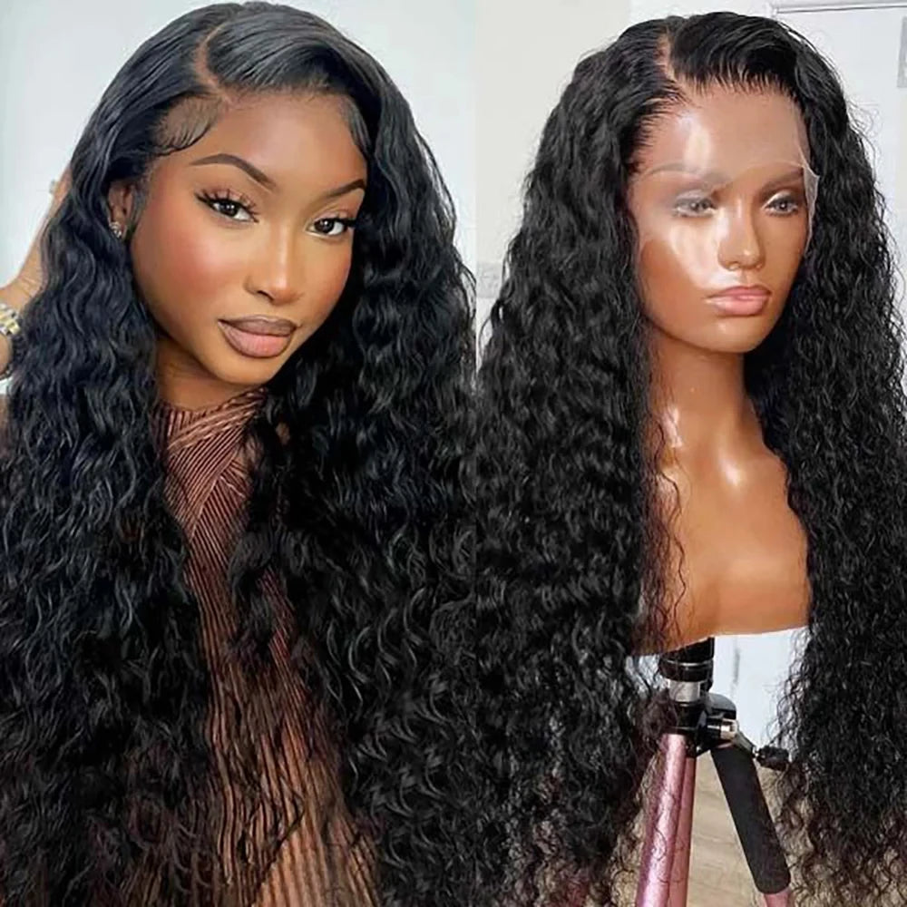 Water Wave HD Lace Wig Vendors Full Front Human Hair Wigs Original Vietnamese Raw Hair Transparent Frontal Lace Wigs Human Hair