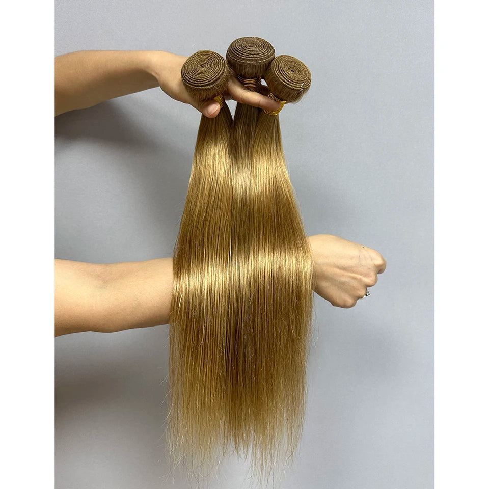 #6 #8 #10 Straight Human Hair Bundles Wholesale Hair Weaving Bundles Customize Hair Extension Remy Human Hair Weave 10A