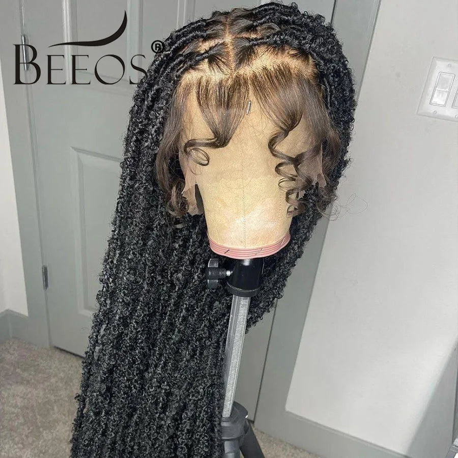 BEEOS Full Lace Wig Skinlike HD Braid Pre Plucked Hairline Wigs For Women Silky Straight Free Parting Virgin Raw Hair Brazilian